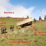 indian and chinese troops in doklam